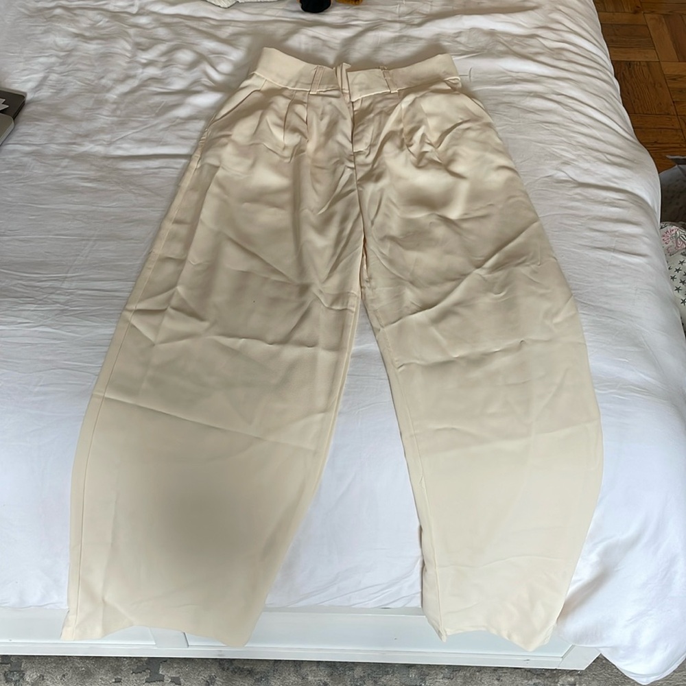 Cream Trousers